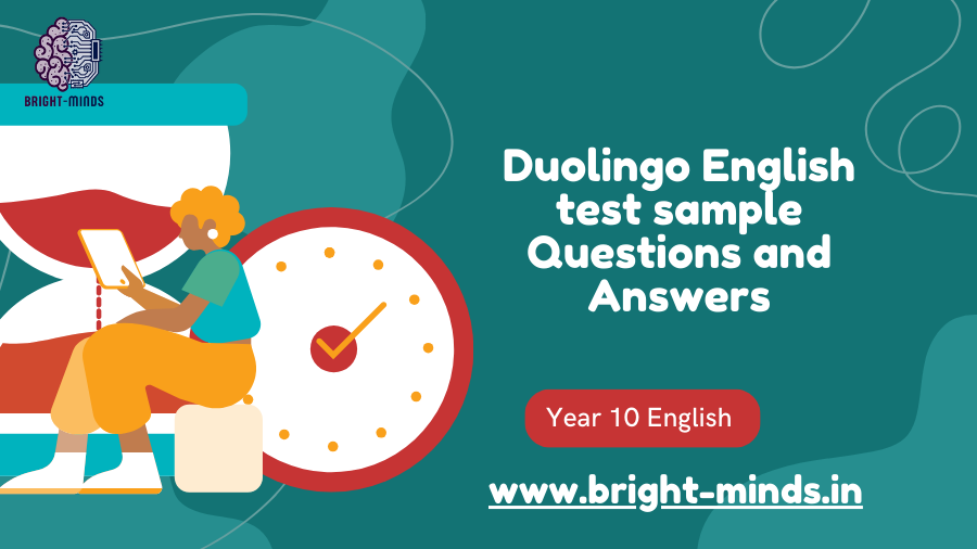 Duolingo English Test Sample Questions and Answers PDF 2024