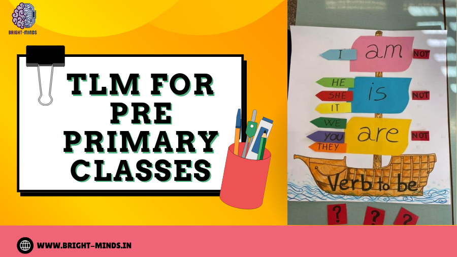 tlm for pre primary classes