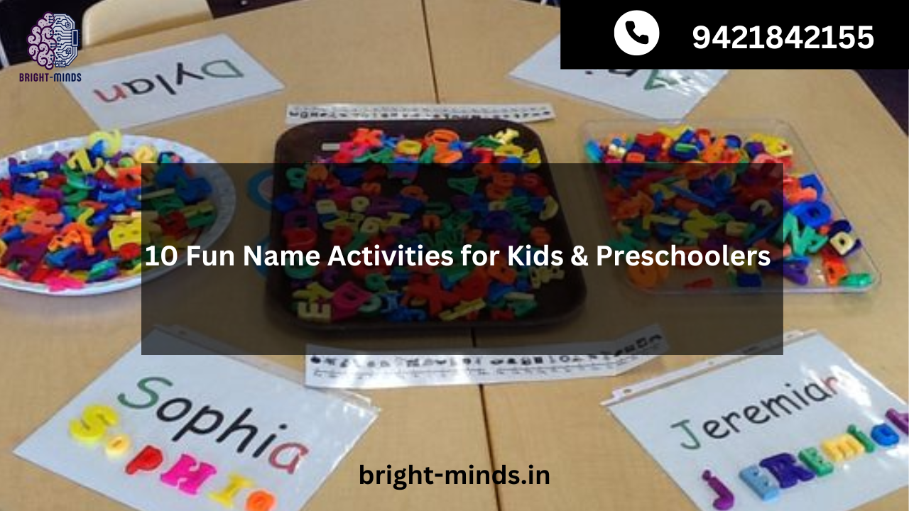 10 Fun Name Activities for Kids & Preschoolers