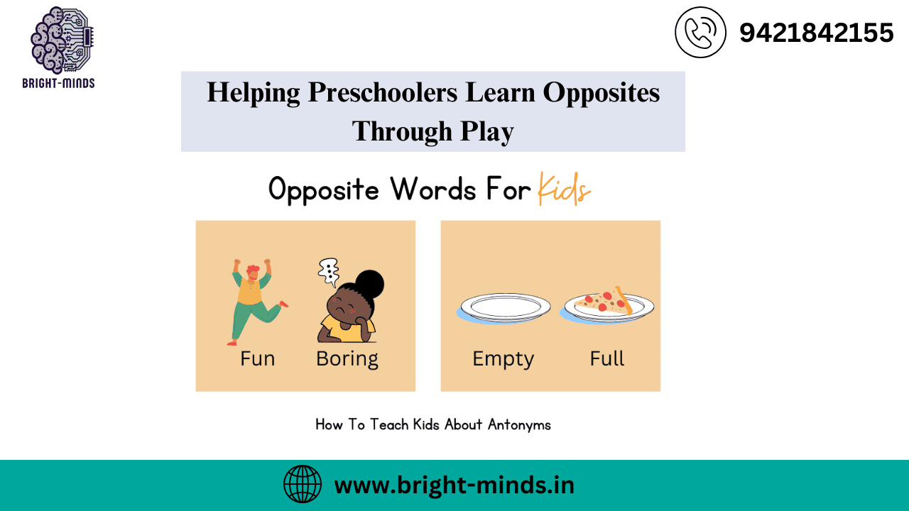 Helping Preschoolers Learn Opposites Through Play