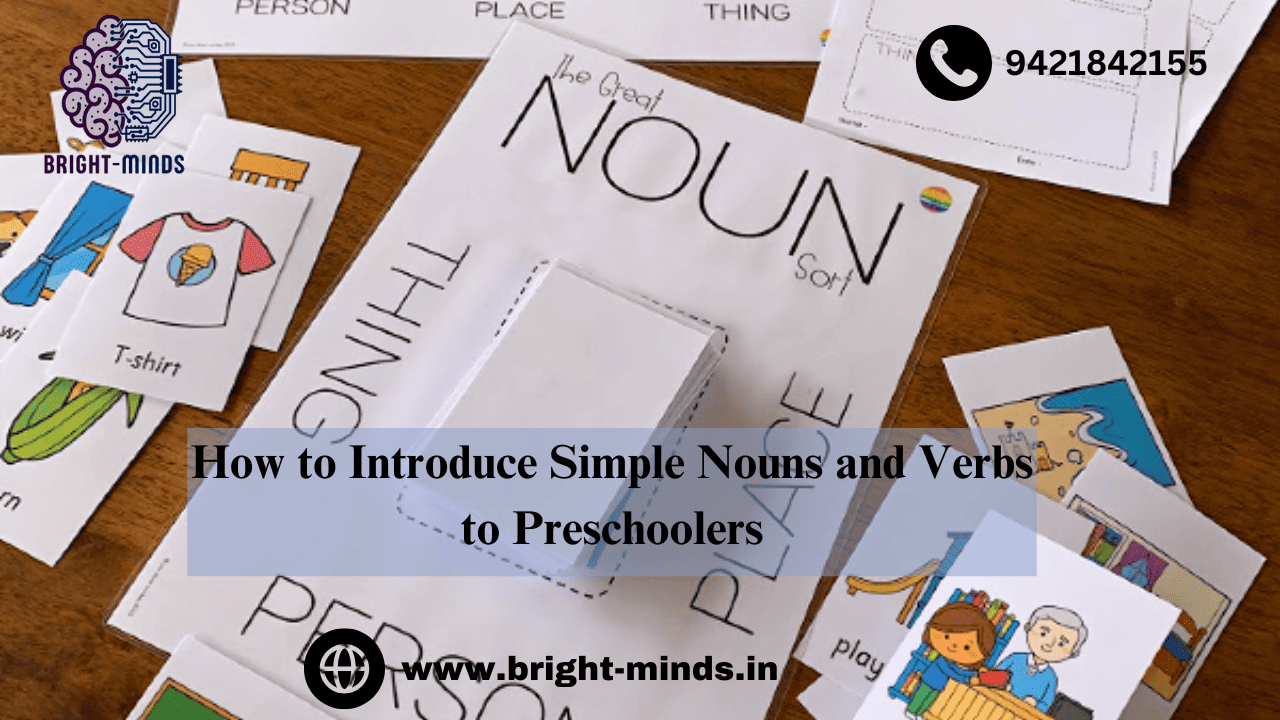 How to Introduce Simple Nouns and Verbs to Preschoolers