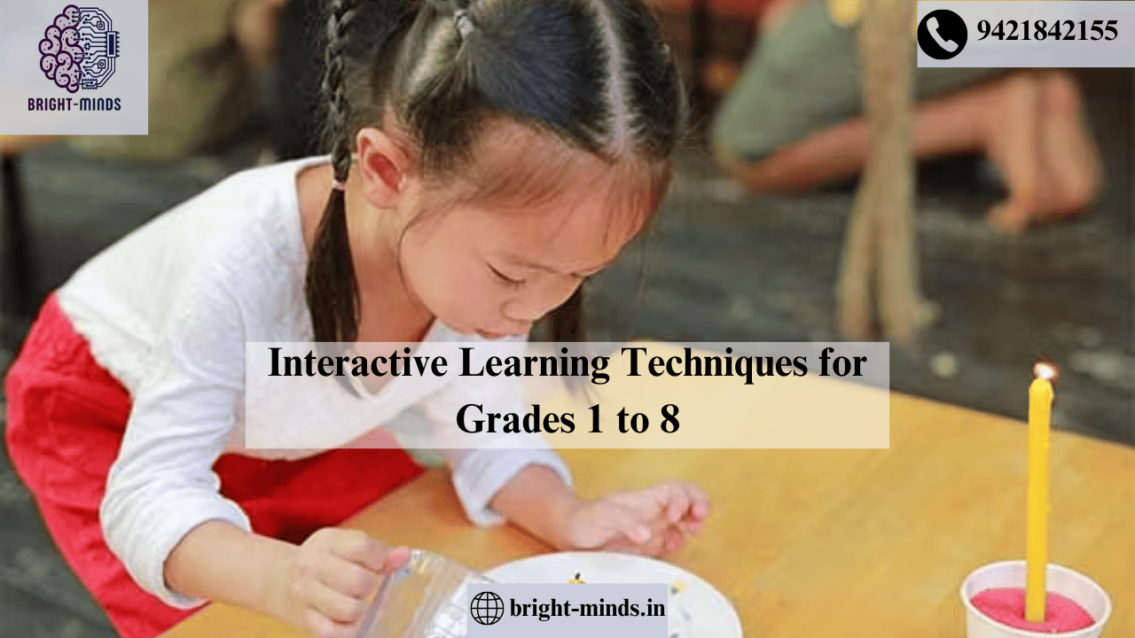 Interactive Learning Techniques for Grades 1 to 8