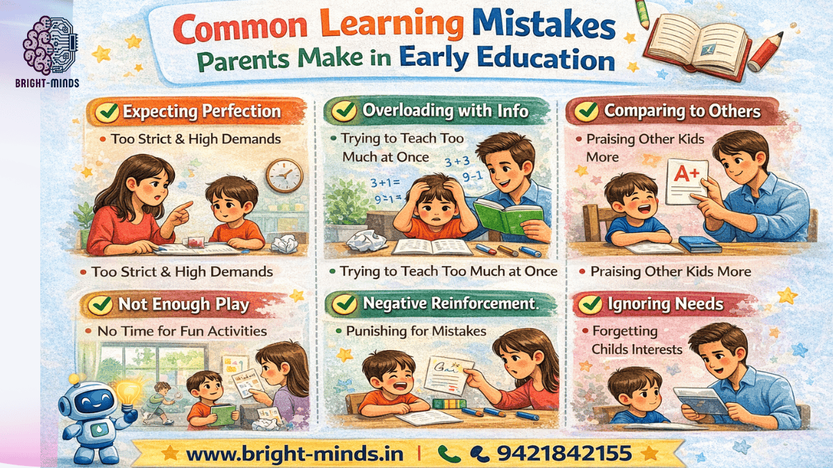 Common Learning Mistakes Parents Make in Early Education