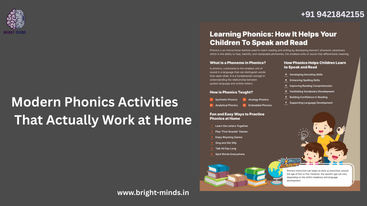 Modern Phonics Activities That Actually Work at Home