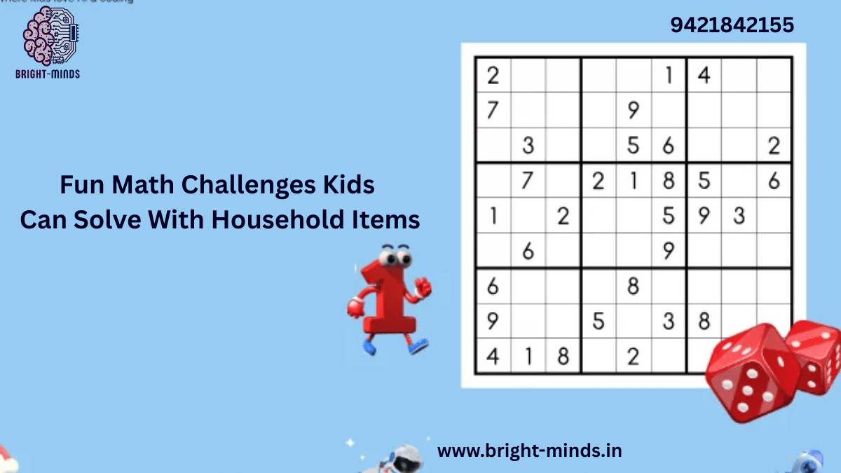Fun Math Challenges Kids Can Solve With Household Items