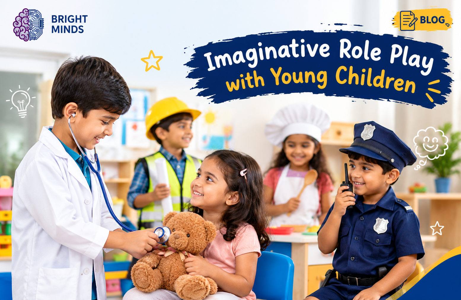 Imaginative role play with young children
